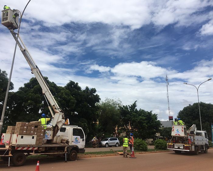 Ol Lait bilong LED Strit Bai No Gat As Bilong Envairomen bilong ol samting bi...